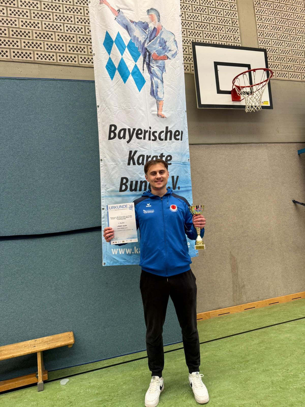 Erfolgreiche KUMITE-Athleten des Polizei Sport Verein Augsburg e.V. bei der Bayerischen Meisterschaft 2026