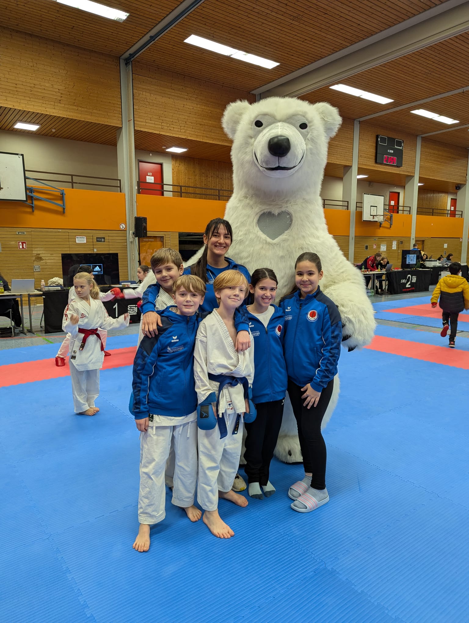 KATA- und KUMITE-Athleten des Polizei Sport Verein Augsburg e.V. bei den Schwaben Open 2025